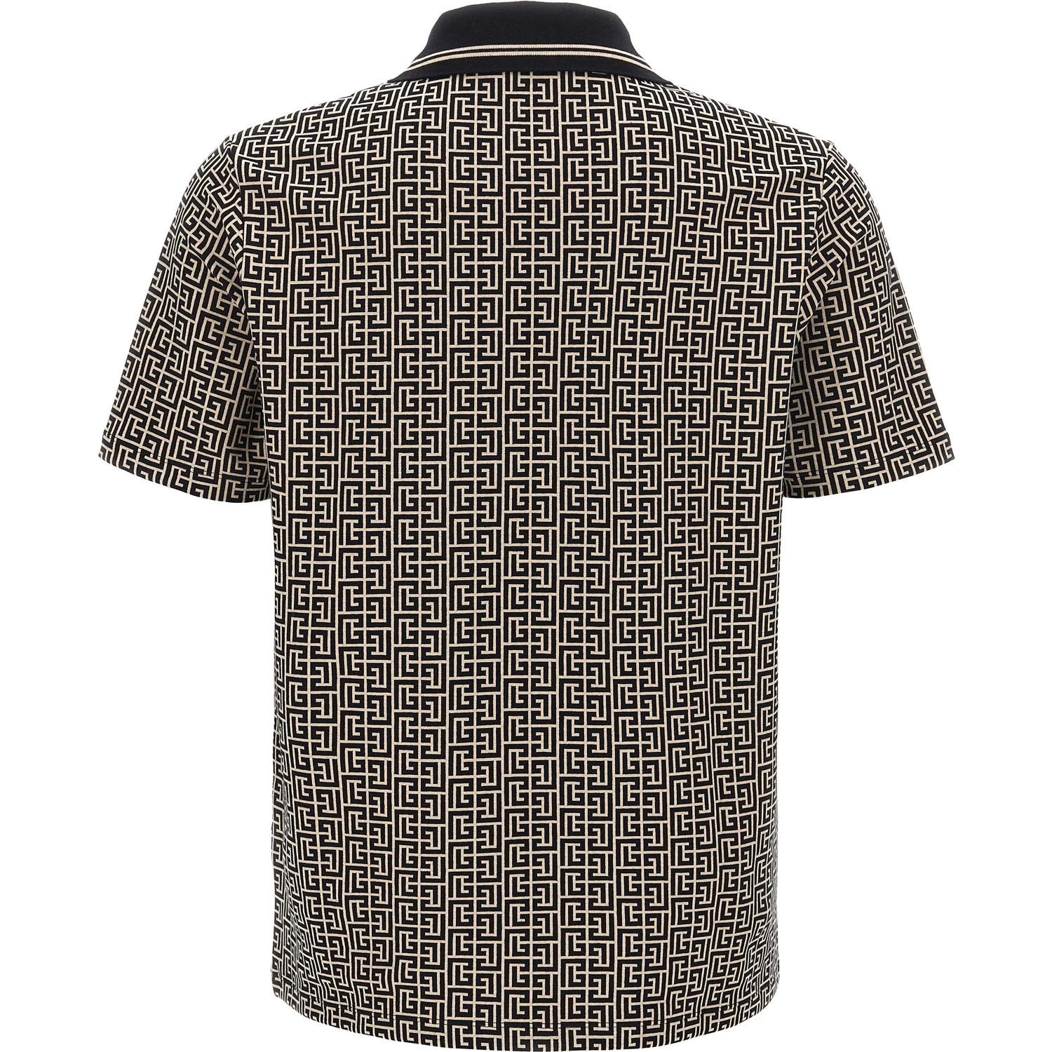Bicolor Cotton Polo Shirt