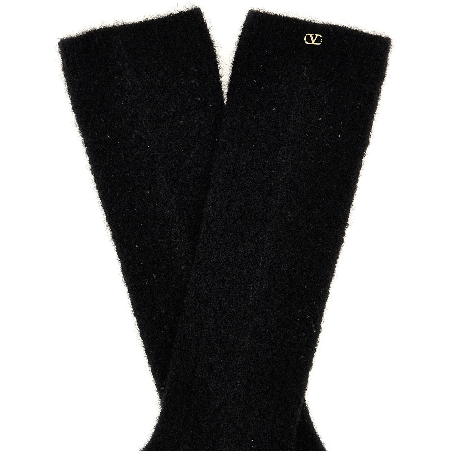 Black Wool Socks