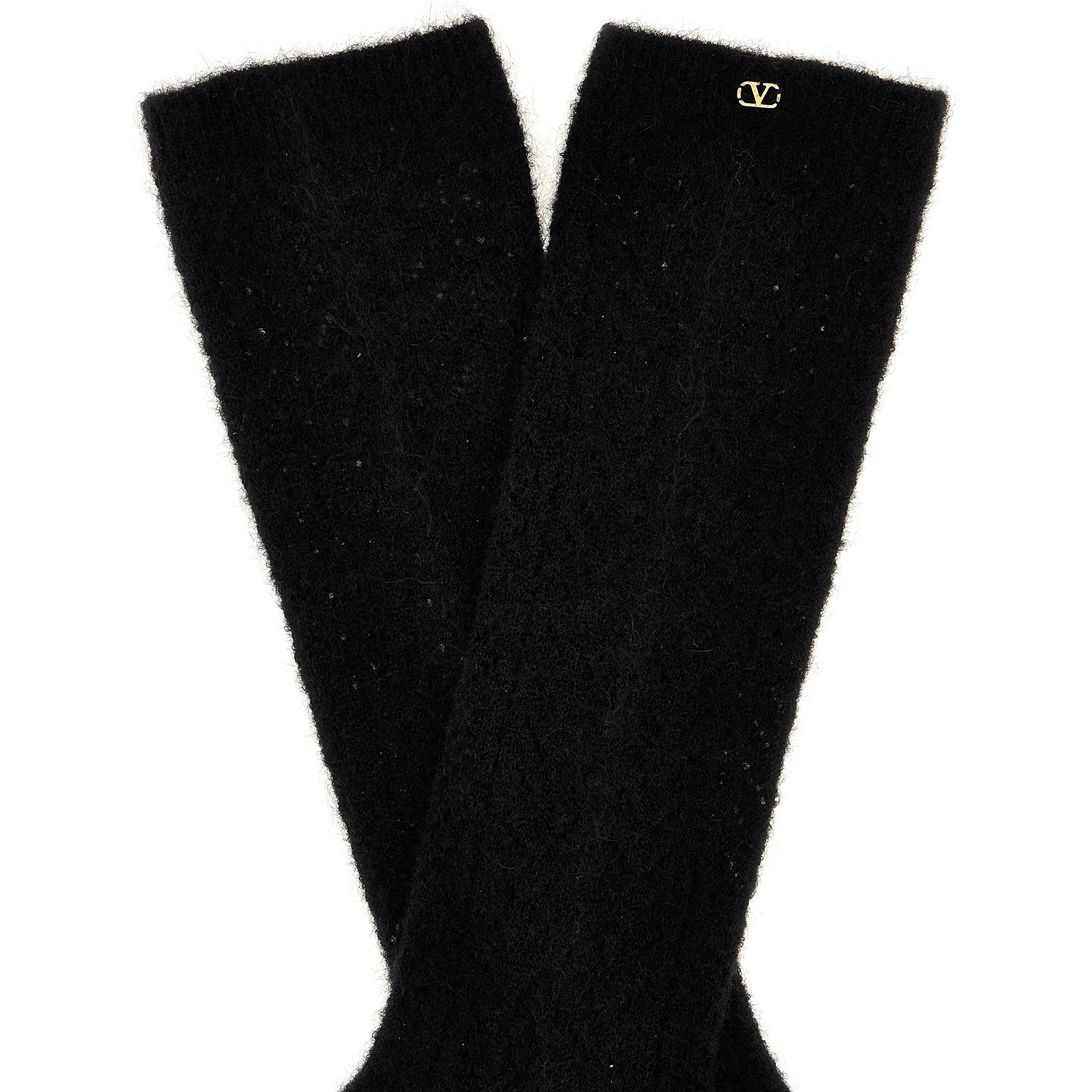 Black Wool Socks