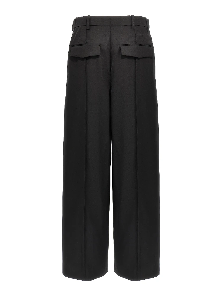 Black Wool Casual Pants alternative