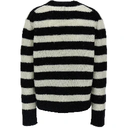 Bicolor Wool Cardigan