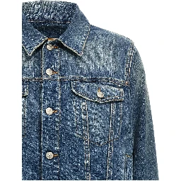 Blue Cotton Denim Jacket