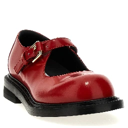 Multicolor Calfskin Flats