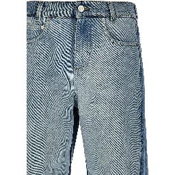 Blue Cotton Jeans Denim