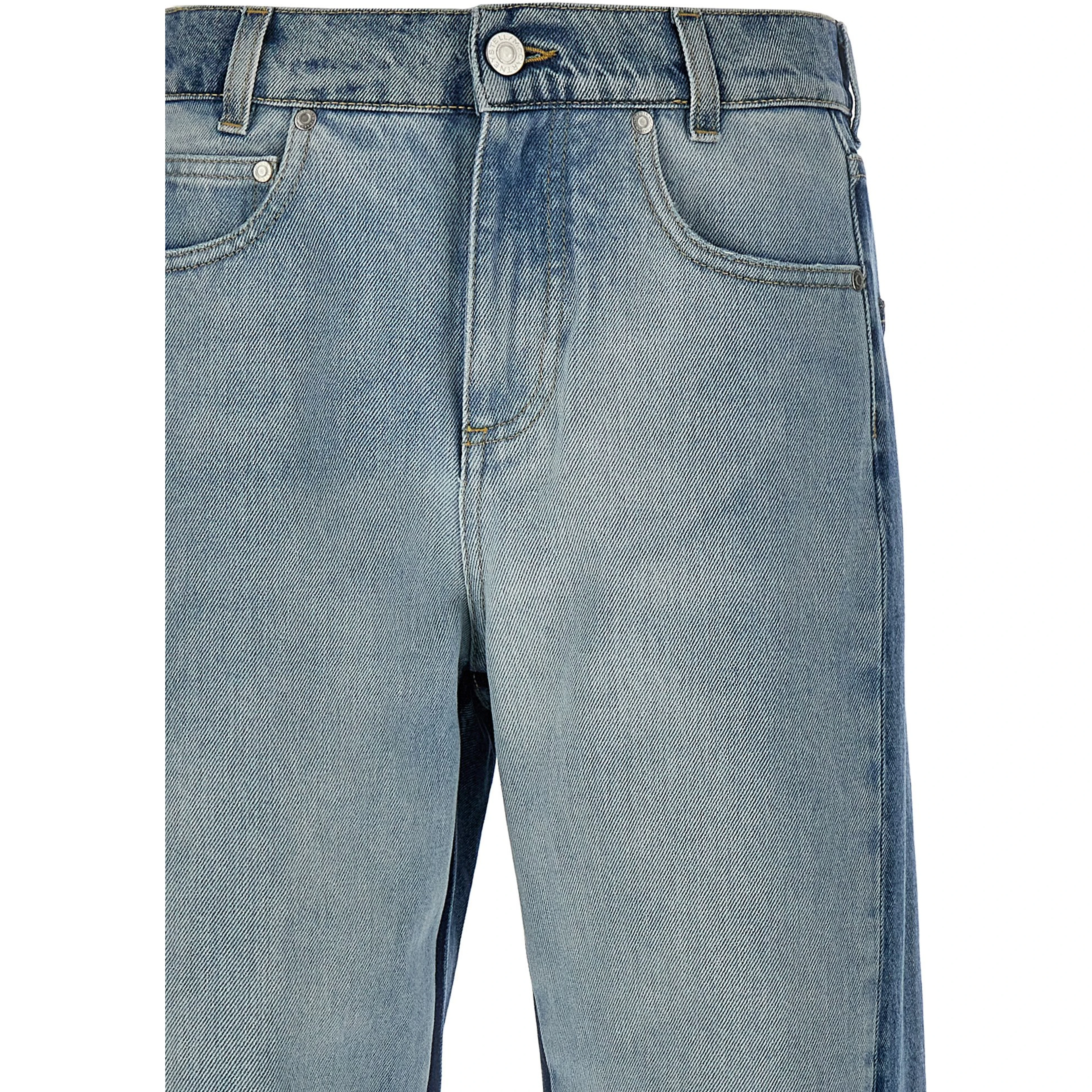 Blue Cotton Jeans Denim