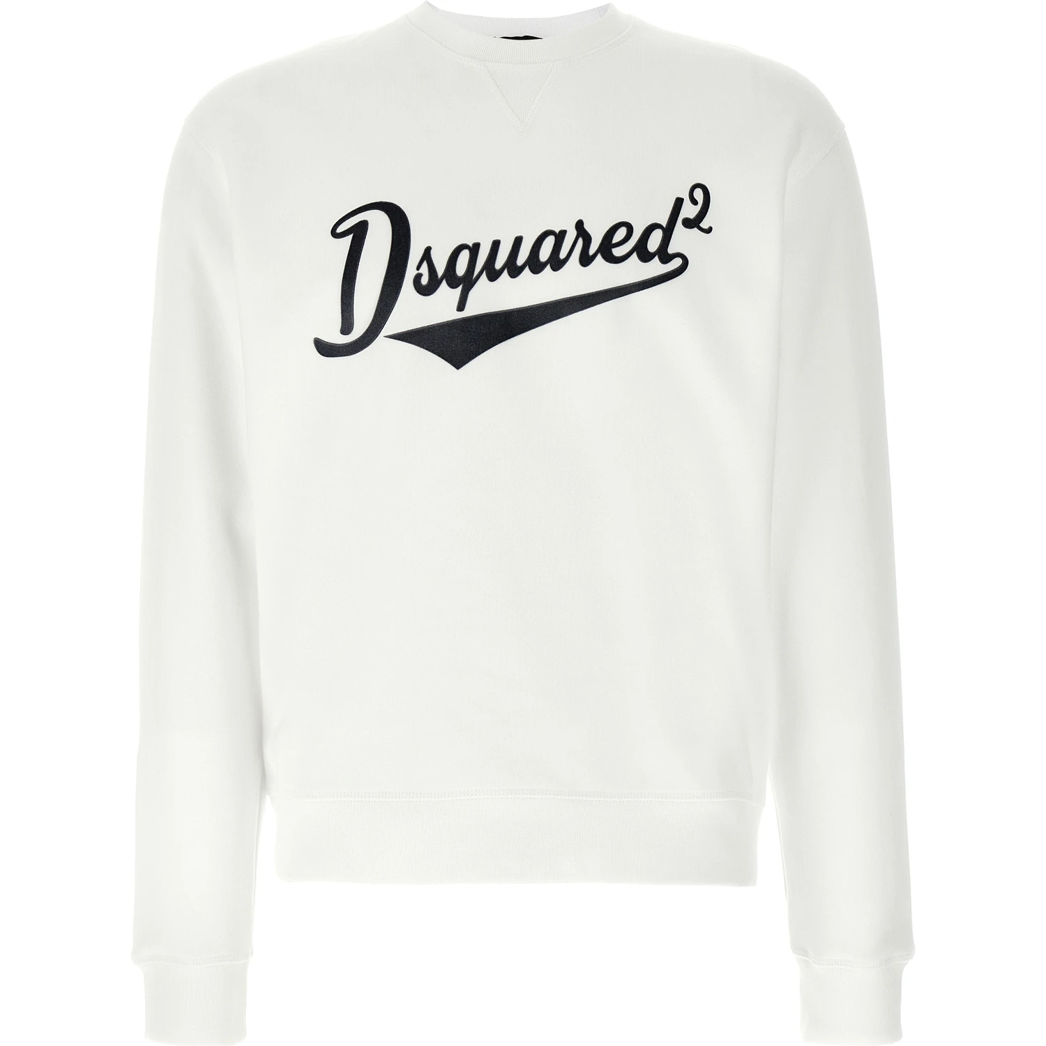 White Cotton Sweatshirt