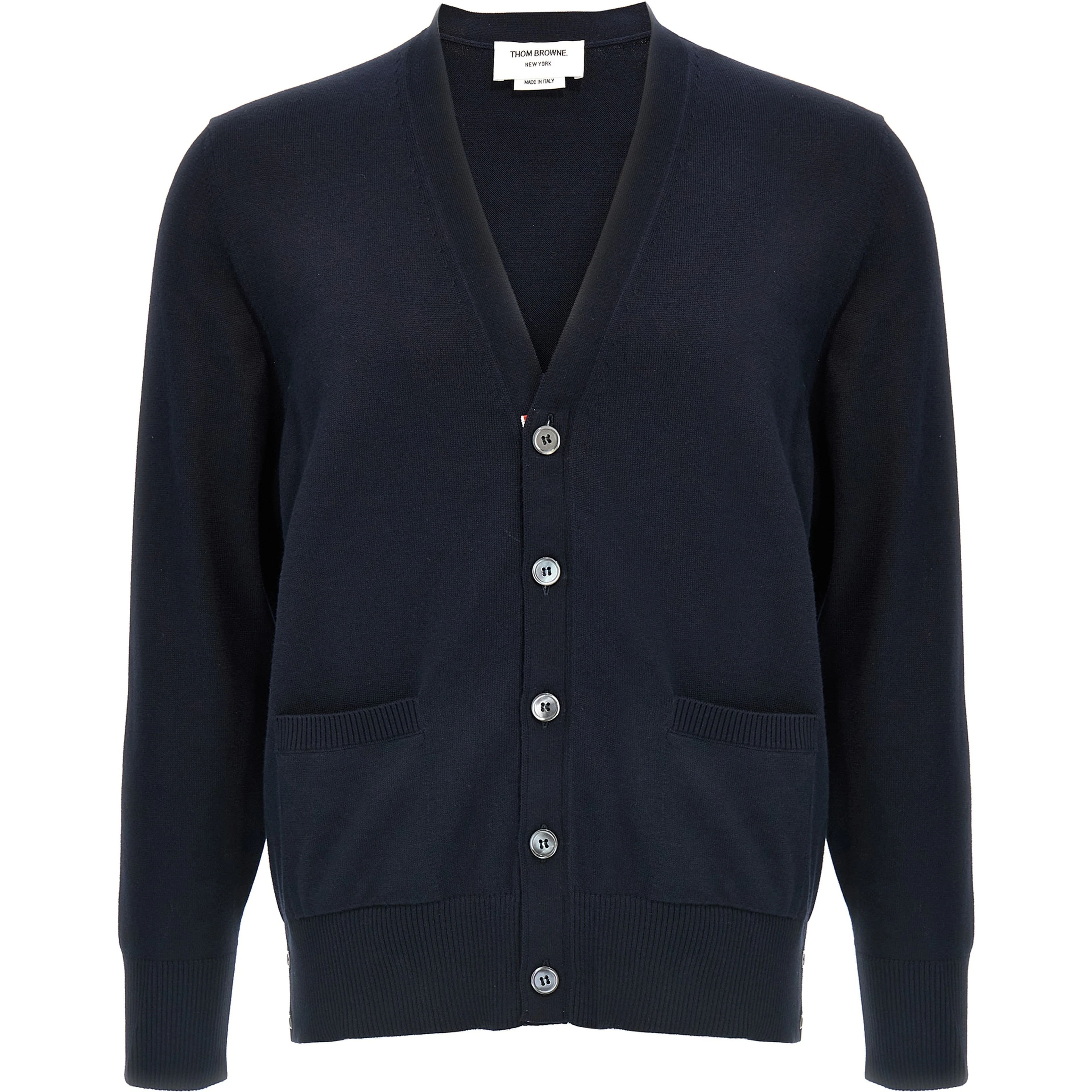 Blue Cotton Cardigan