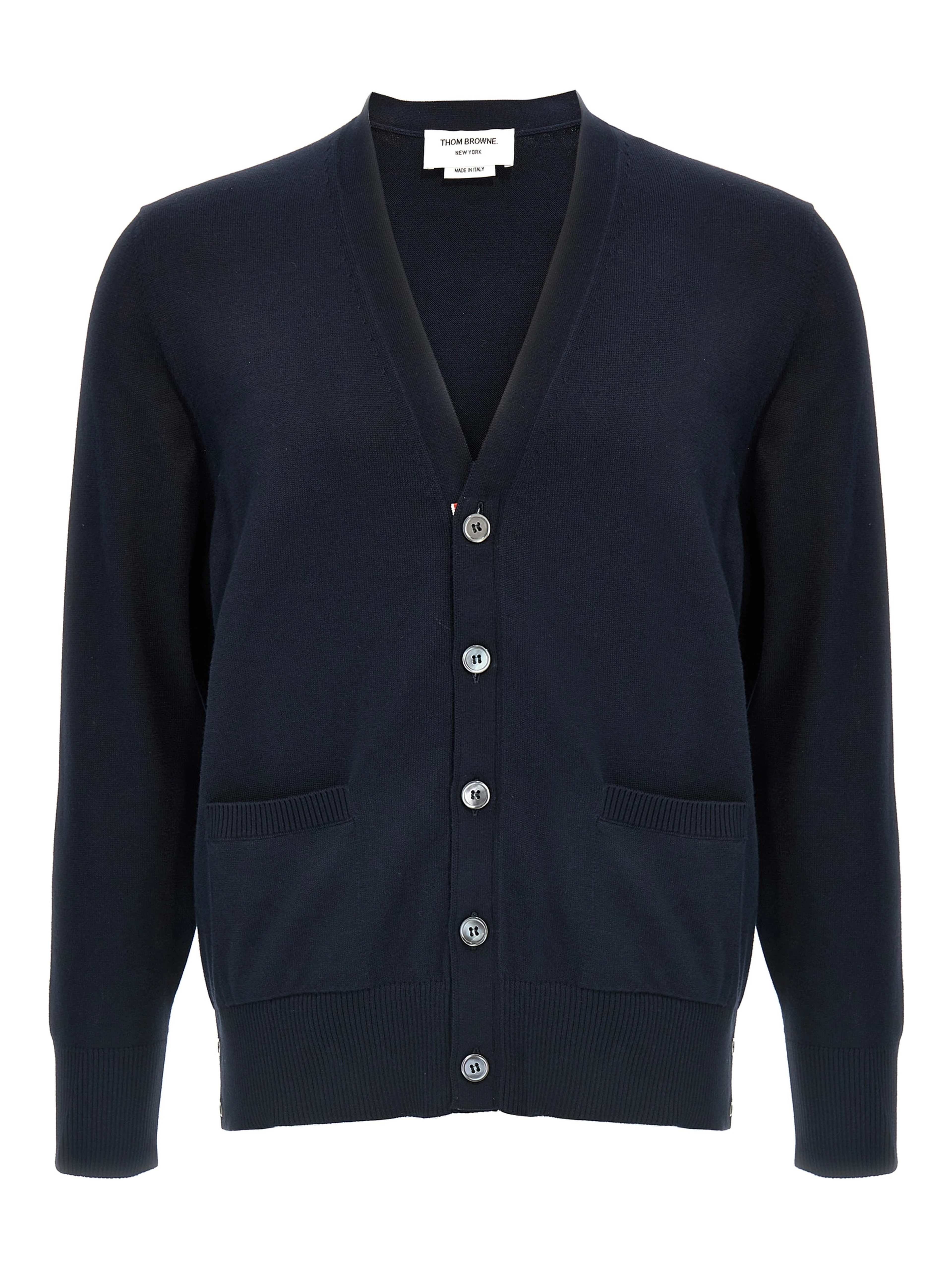 Blue Cotton Cardigan