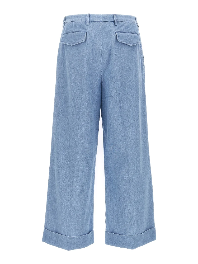 Blue Cotton Jeans Denim alternative
