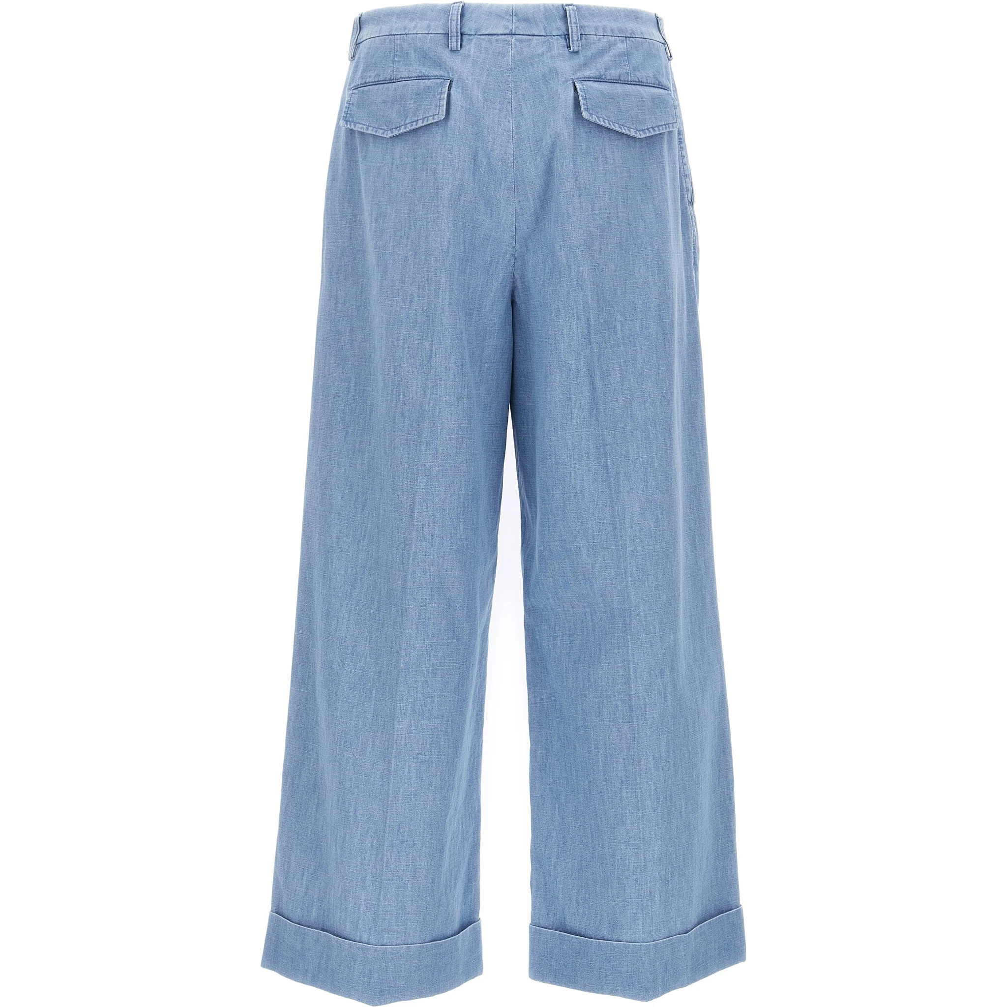 Blue Cotton Jeans Denim