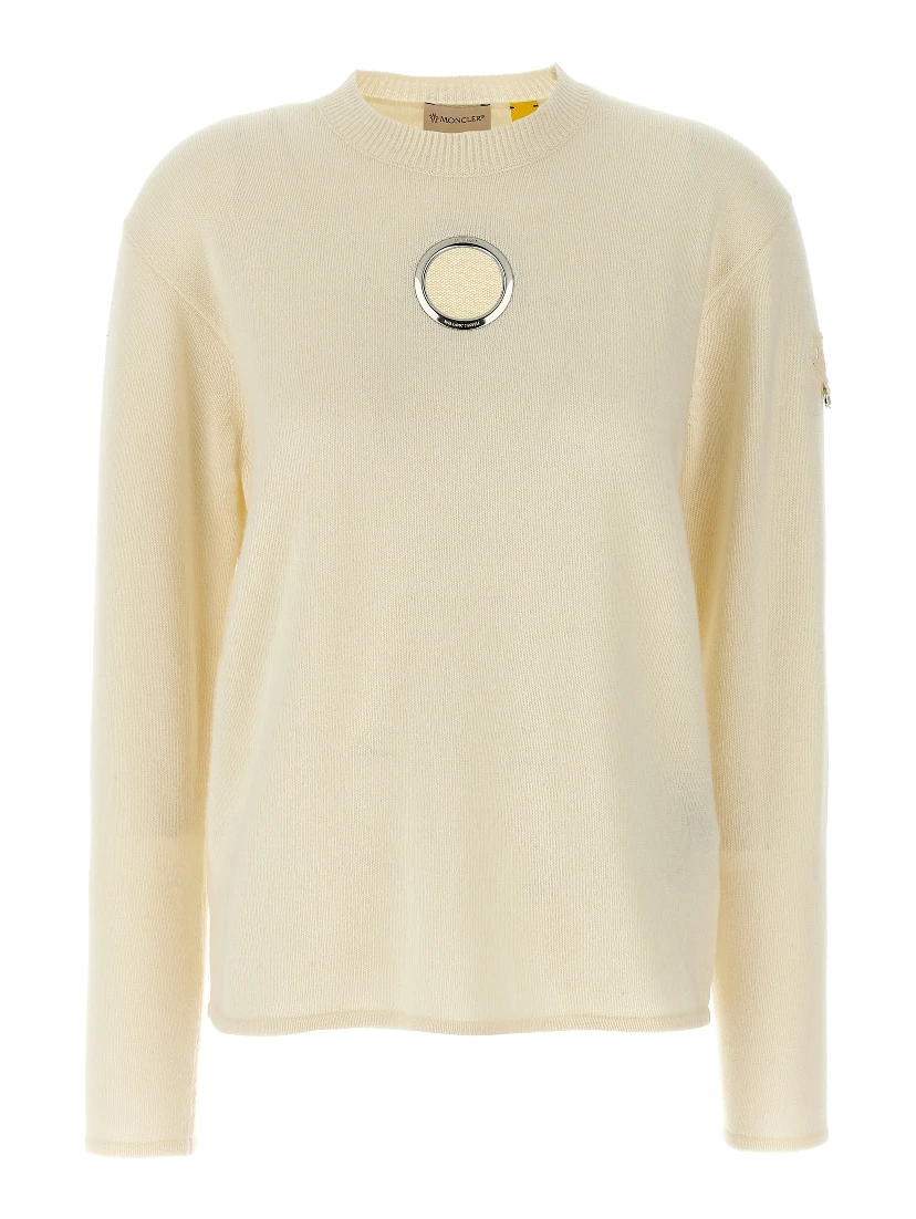 White Wool Cardigan