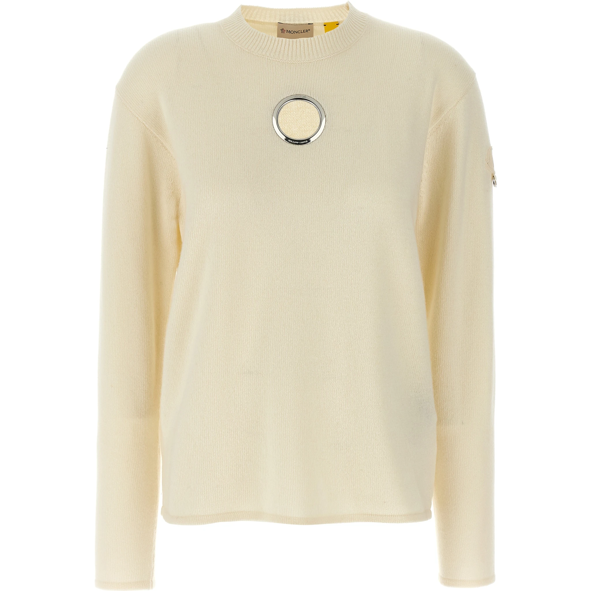 White Wool Cardigan