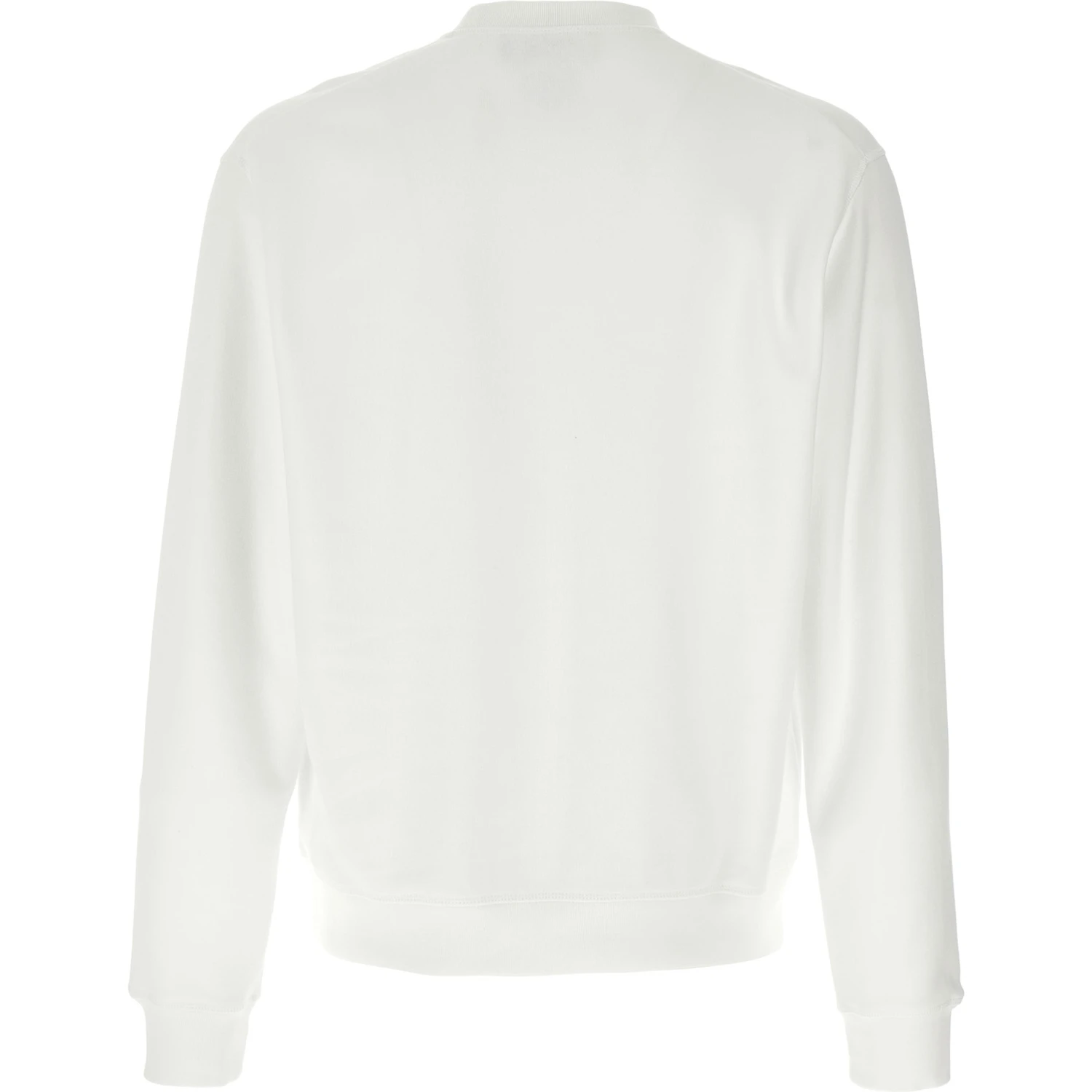 White Cotton Sweatshirt