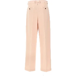 Multicolor Triacetate Casual Pants