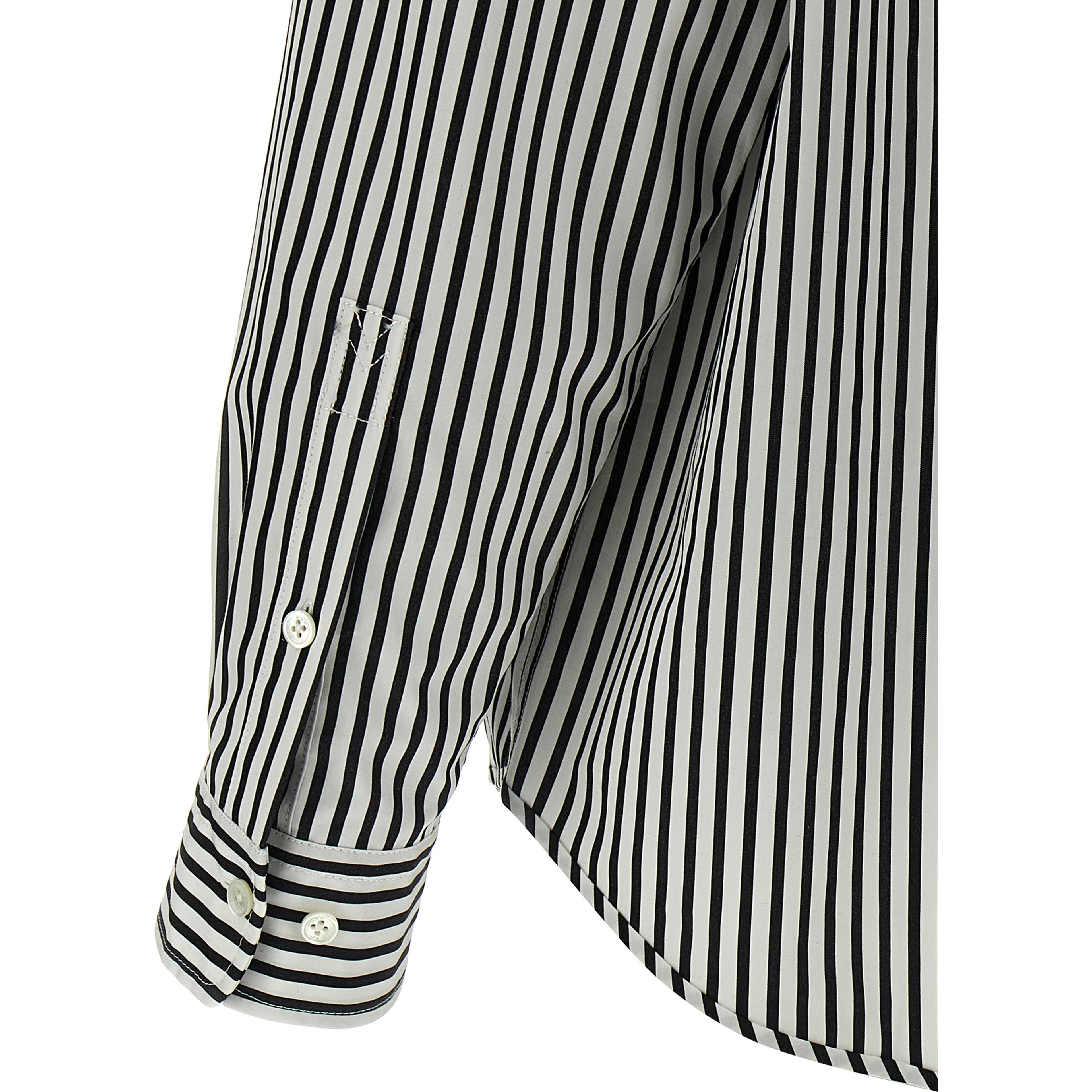 Bicolor Cotton Blouse