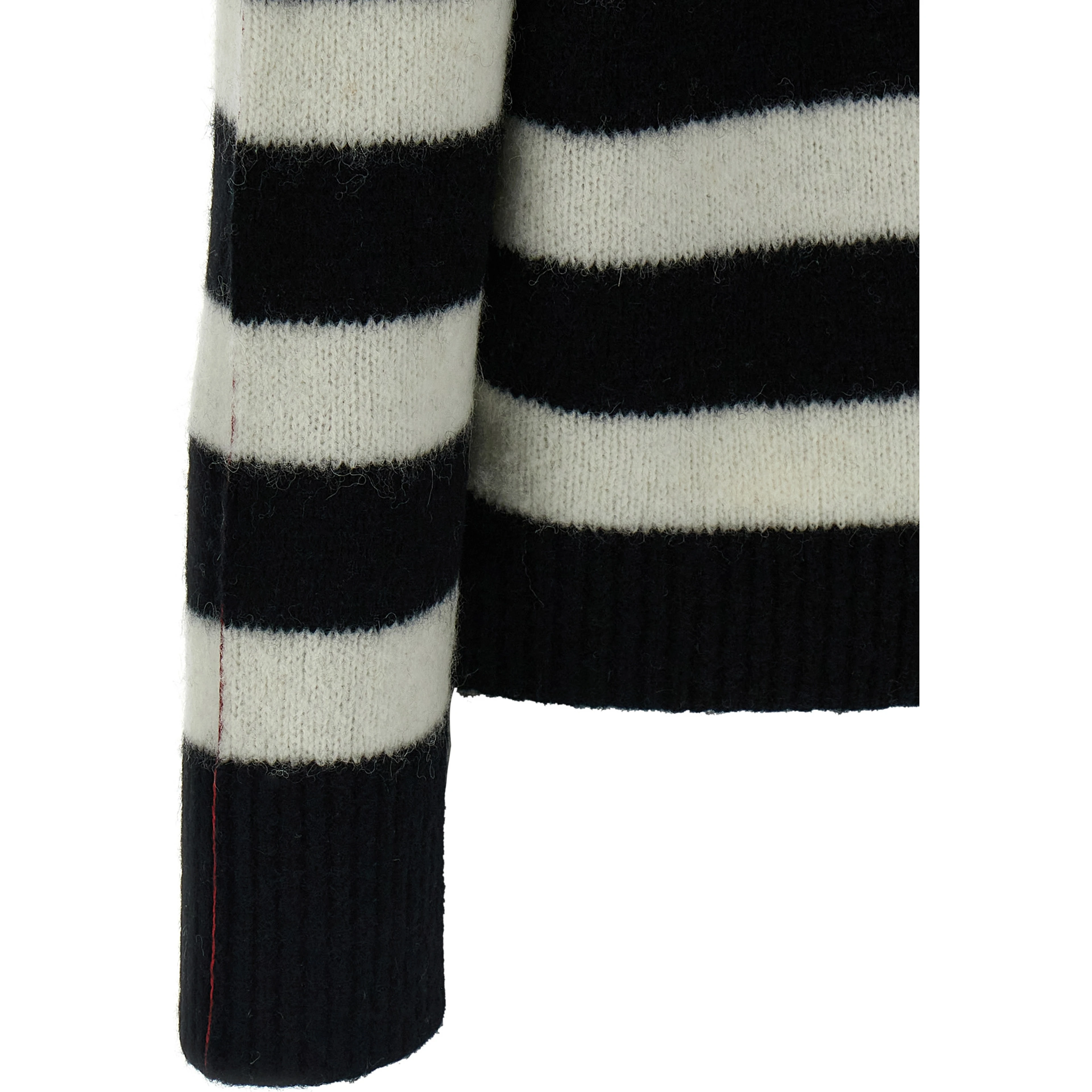 Bicolor Wool Cardigan