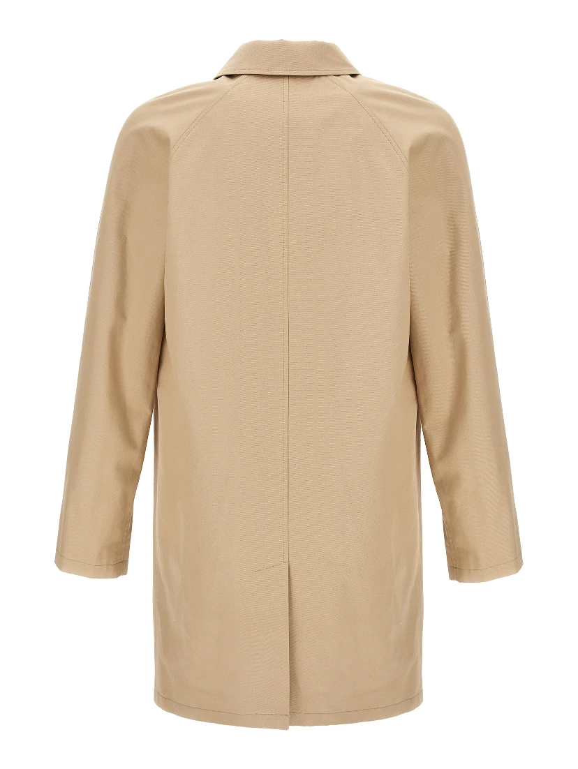 Beige Cotton Coat