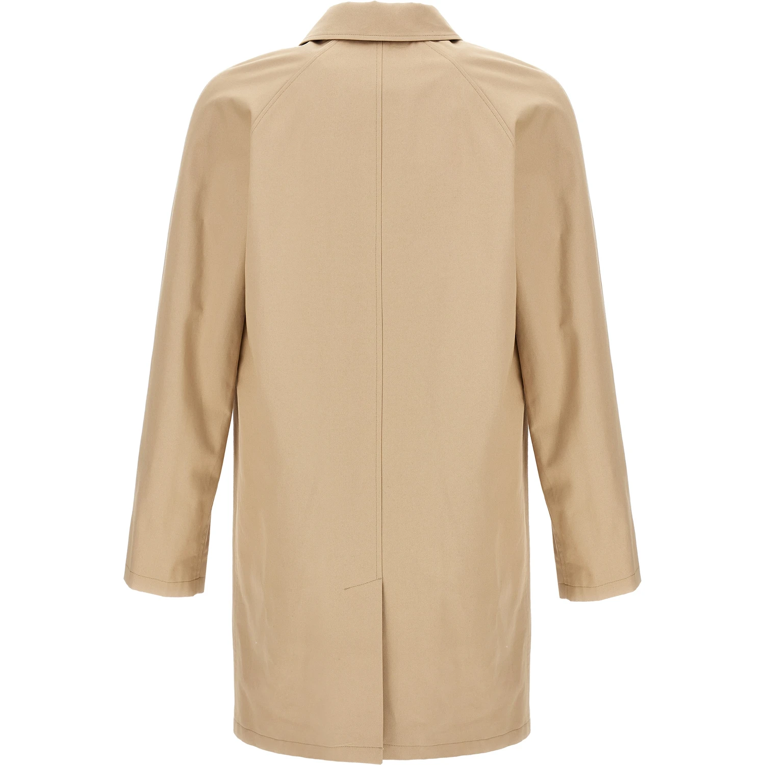 Beige Cotton Coat