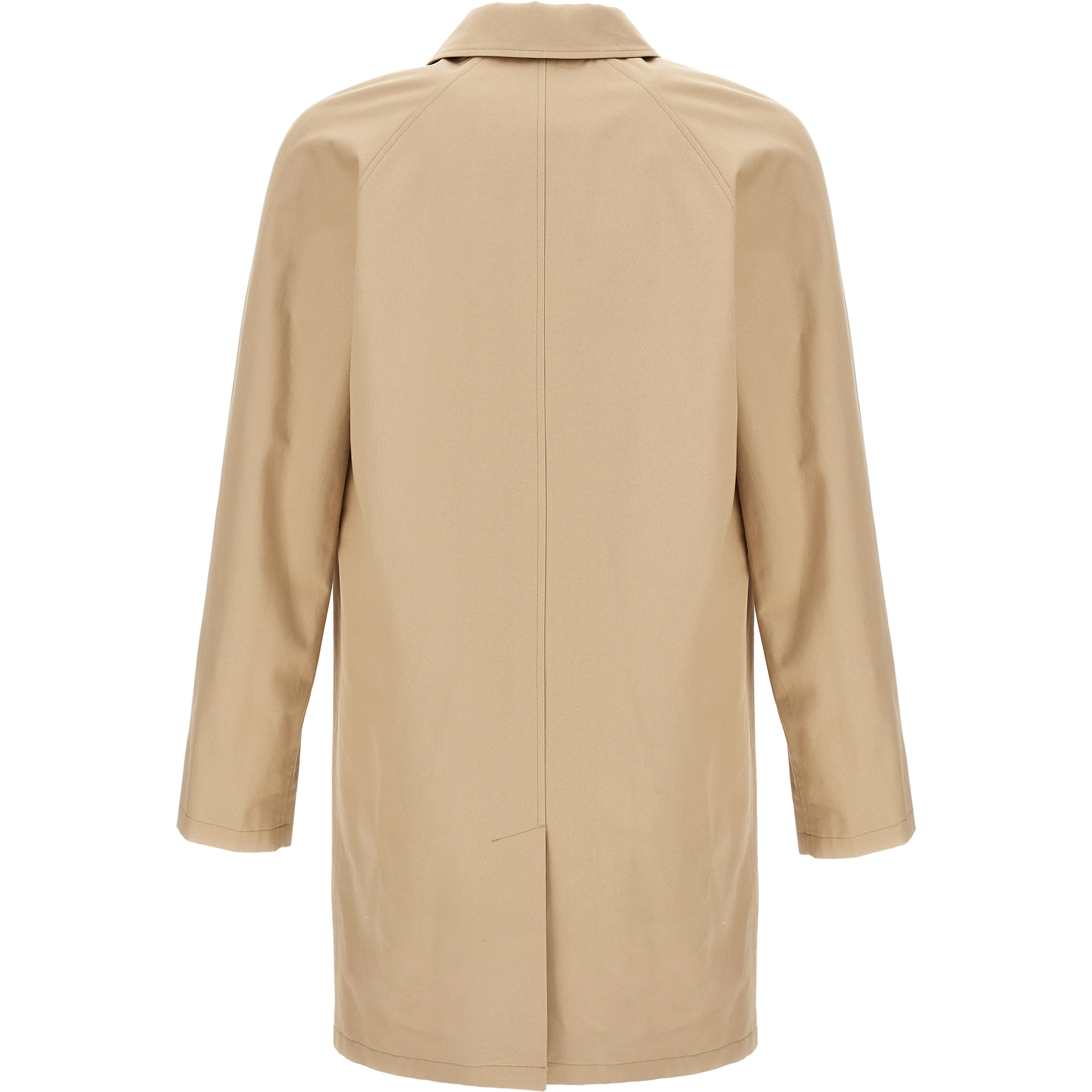 Beige Cotton Coat