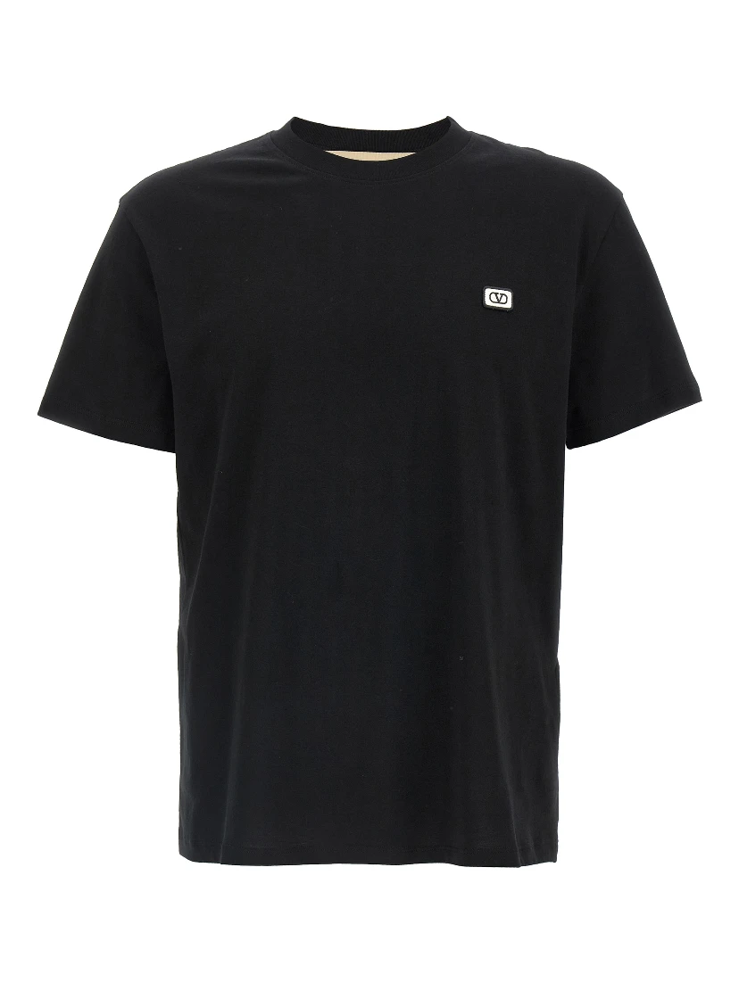 Black Cotton T-Shirt
