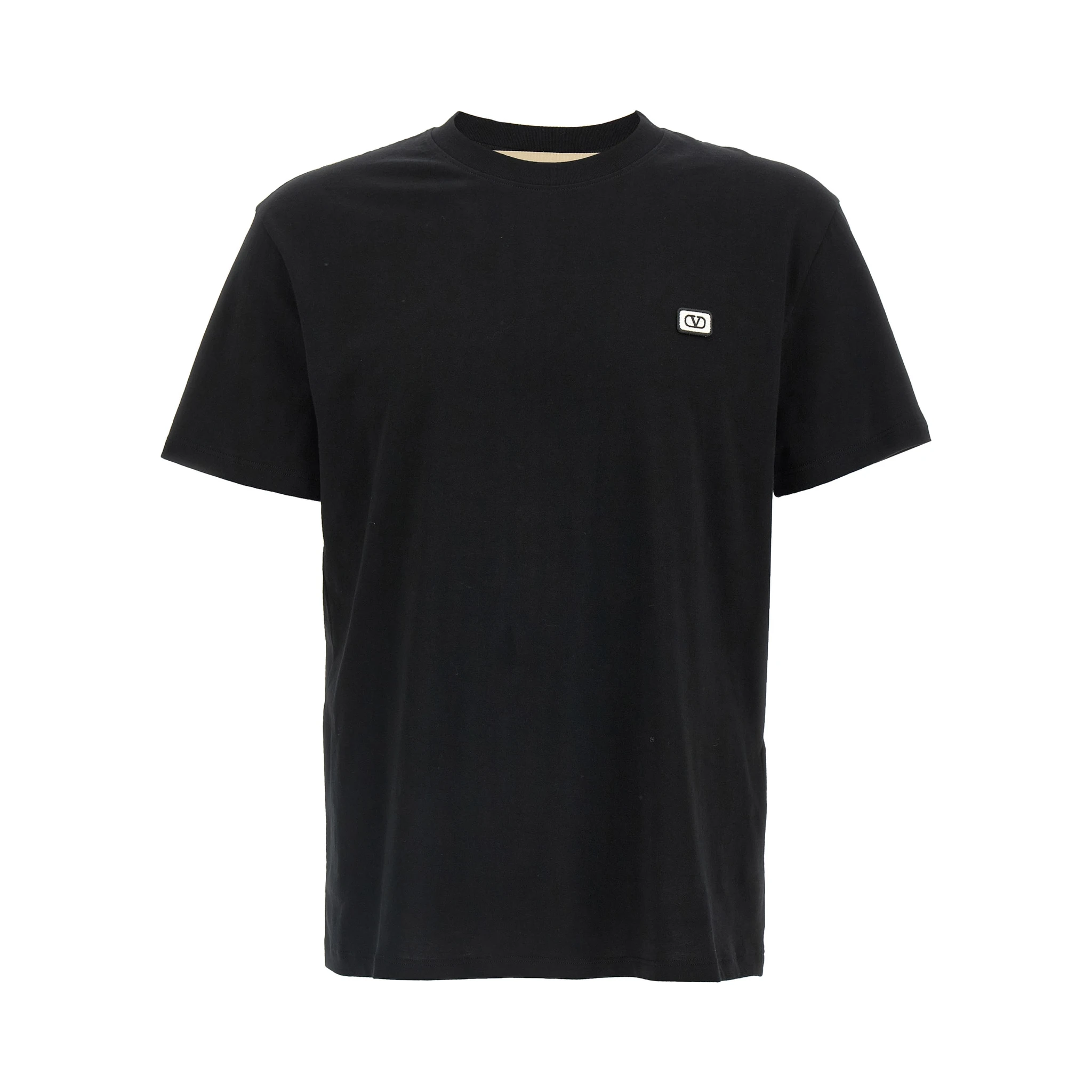 Black Cotton T-Shirt