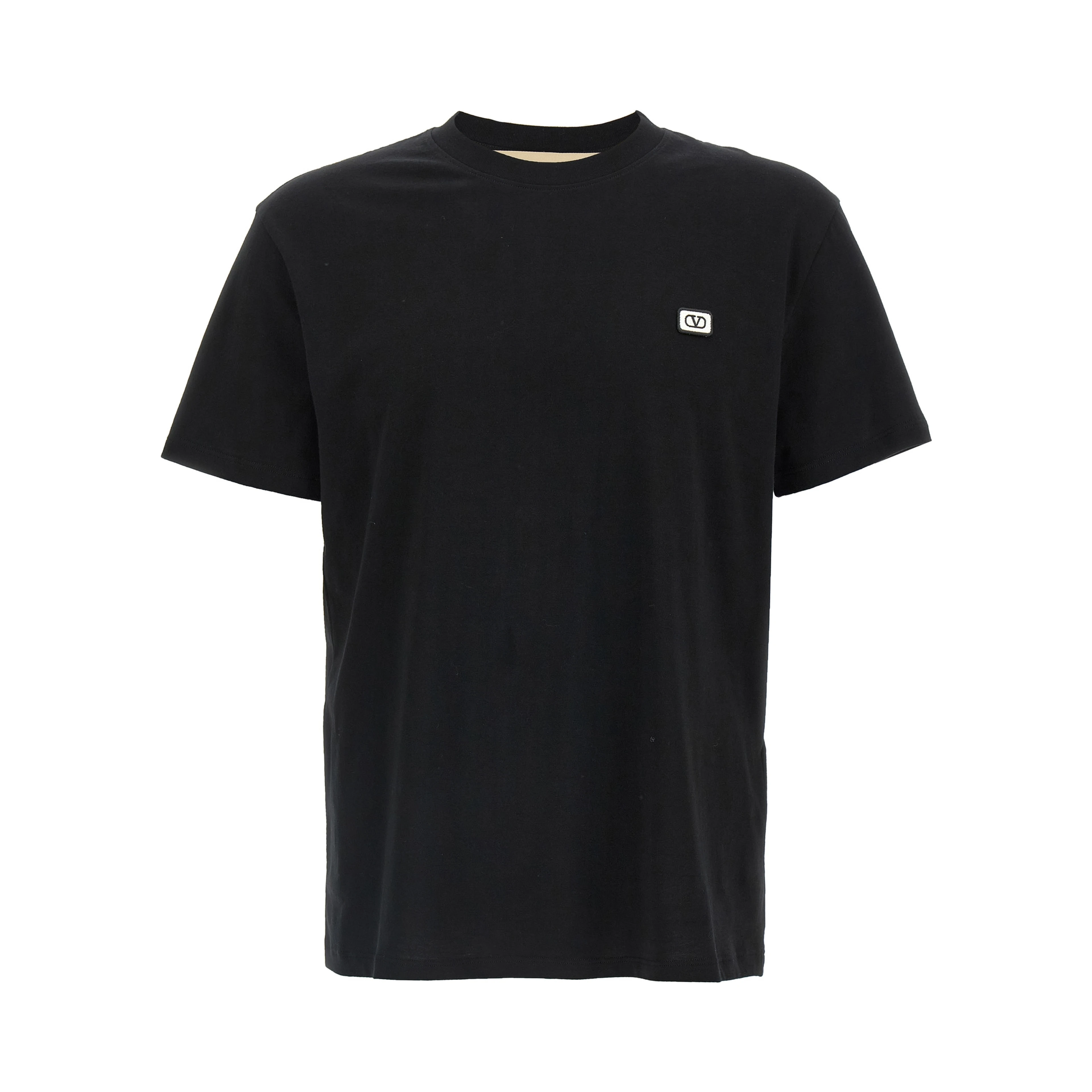Black Cotton T-Shirt