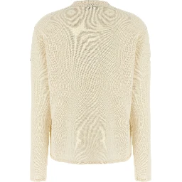 White Wool Cardigan