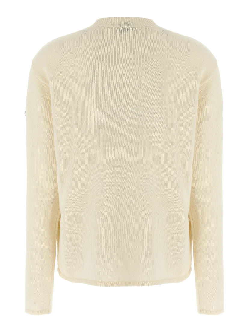 White Wool Cardigan
