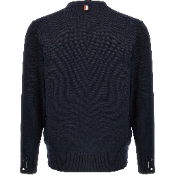 Blue Cotton Cardigan