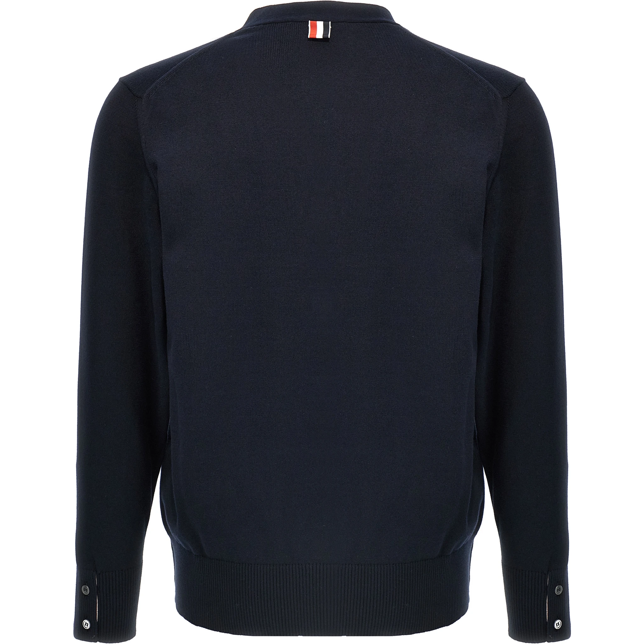 Blue Cotton Cardigan
