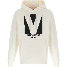 White Cotton Sweatshirt