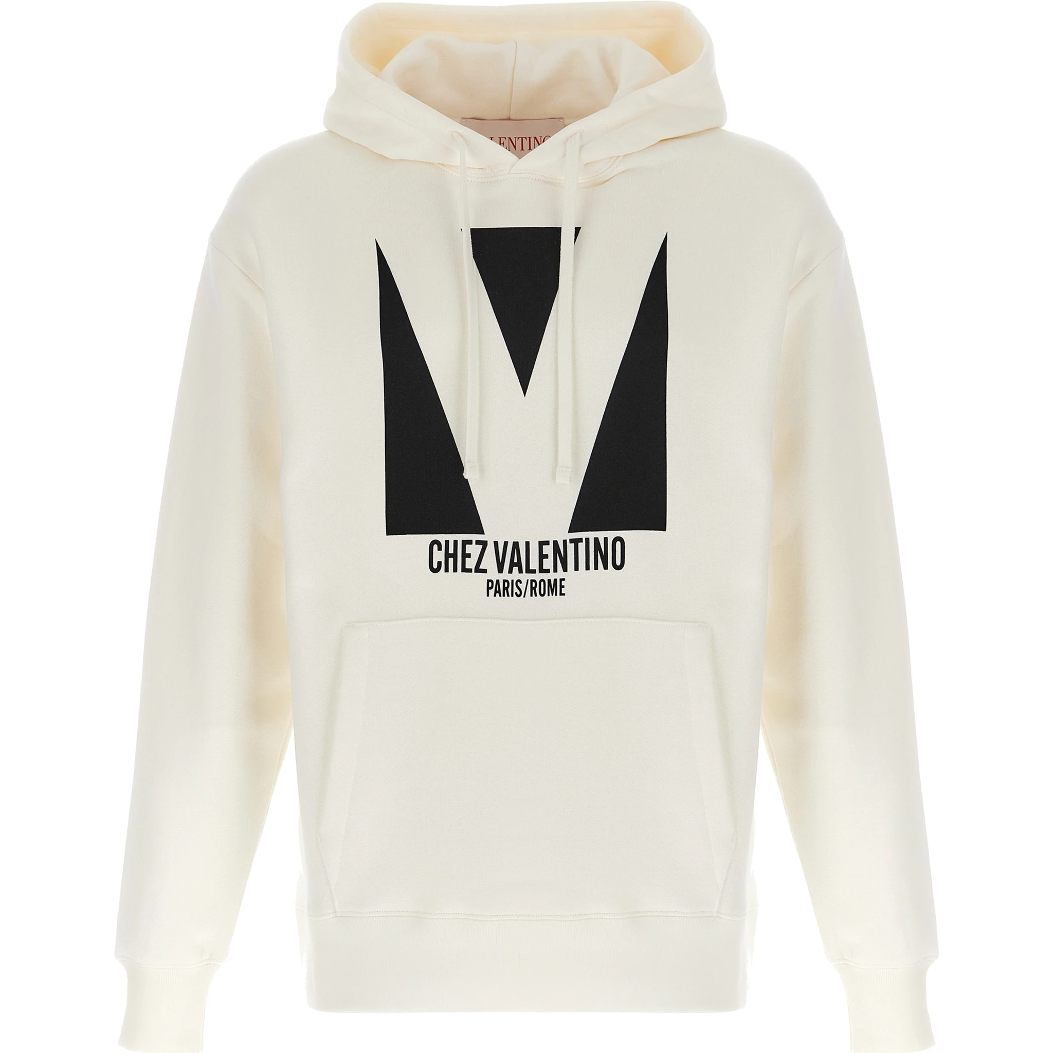 White Cotton Sweatshirt