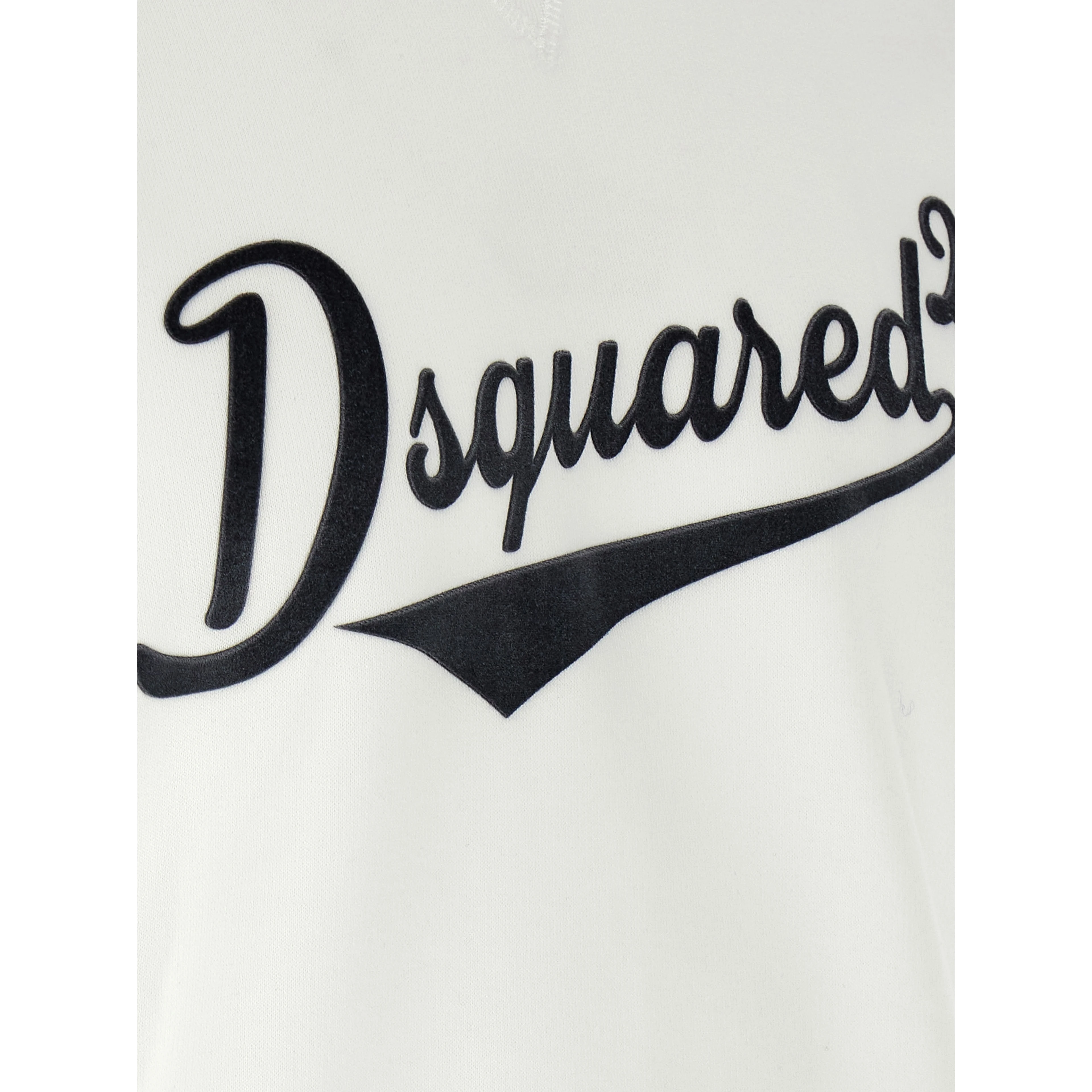 White Cotton Sweatshirt