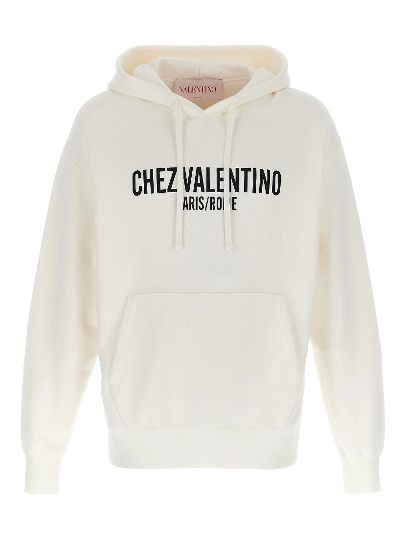 White Cotton Sweatshirt