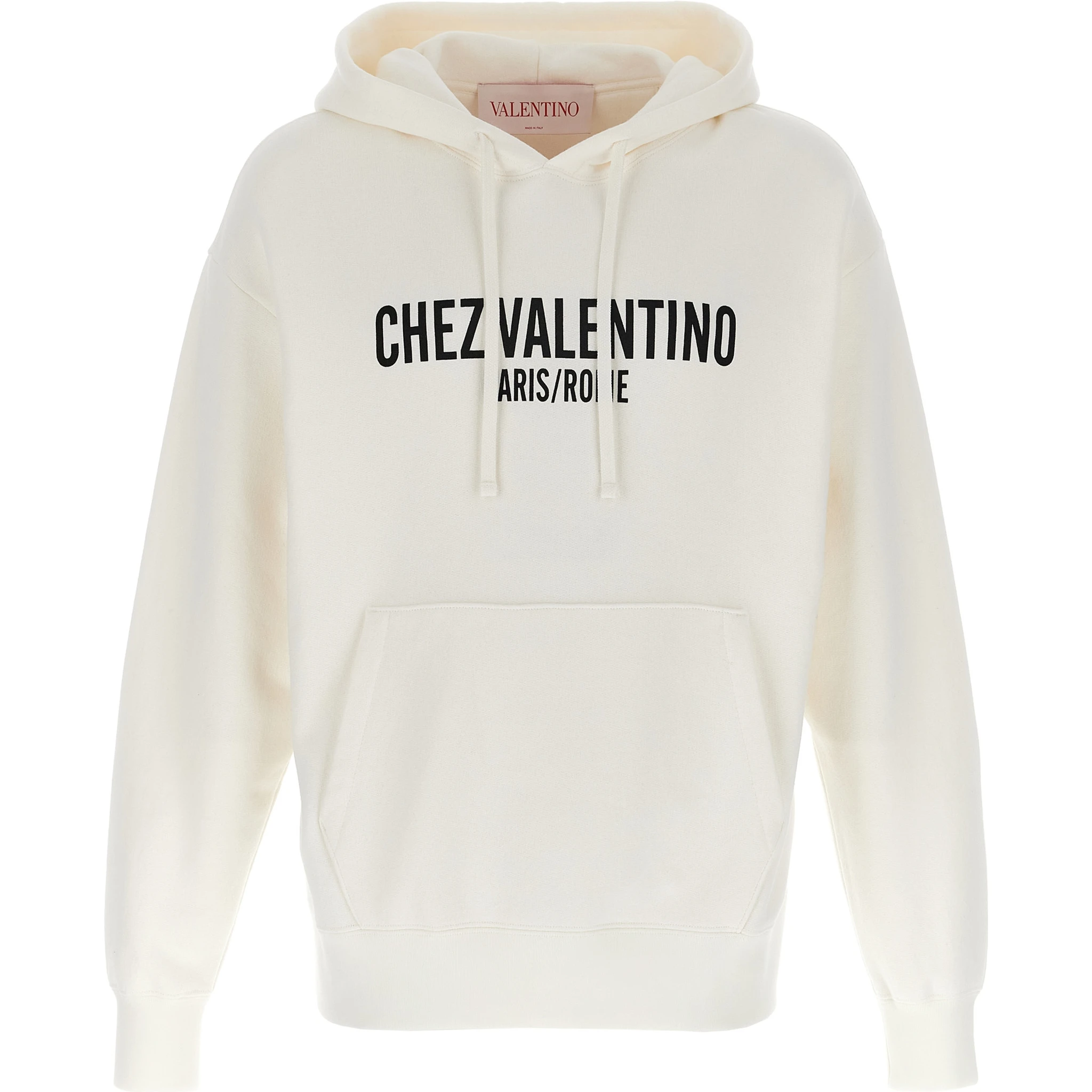 White Cotton Sweatshirt