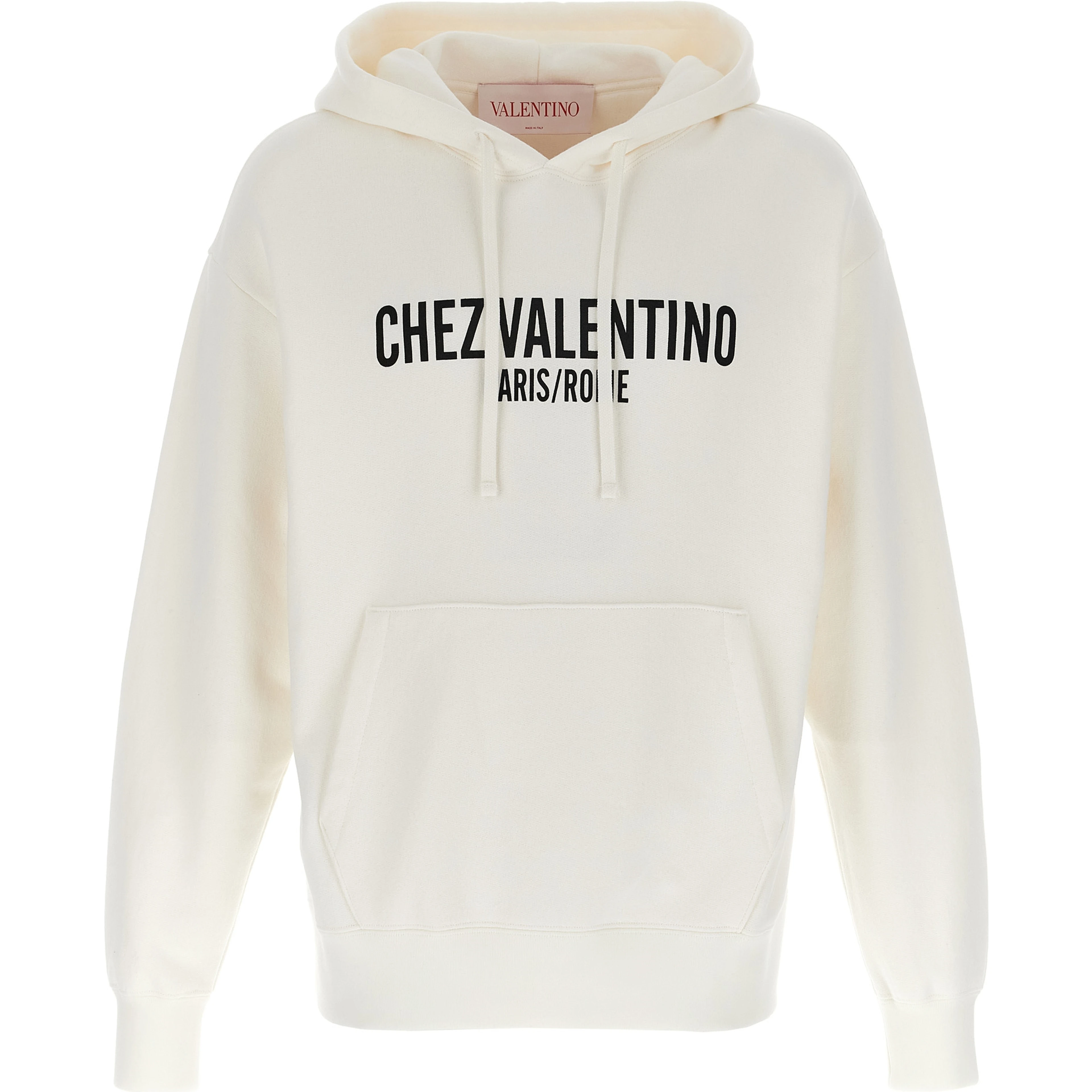White Cotton Sweatshirt
