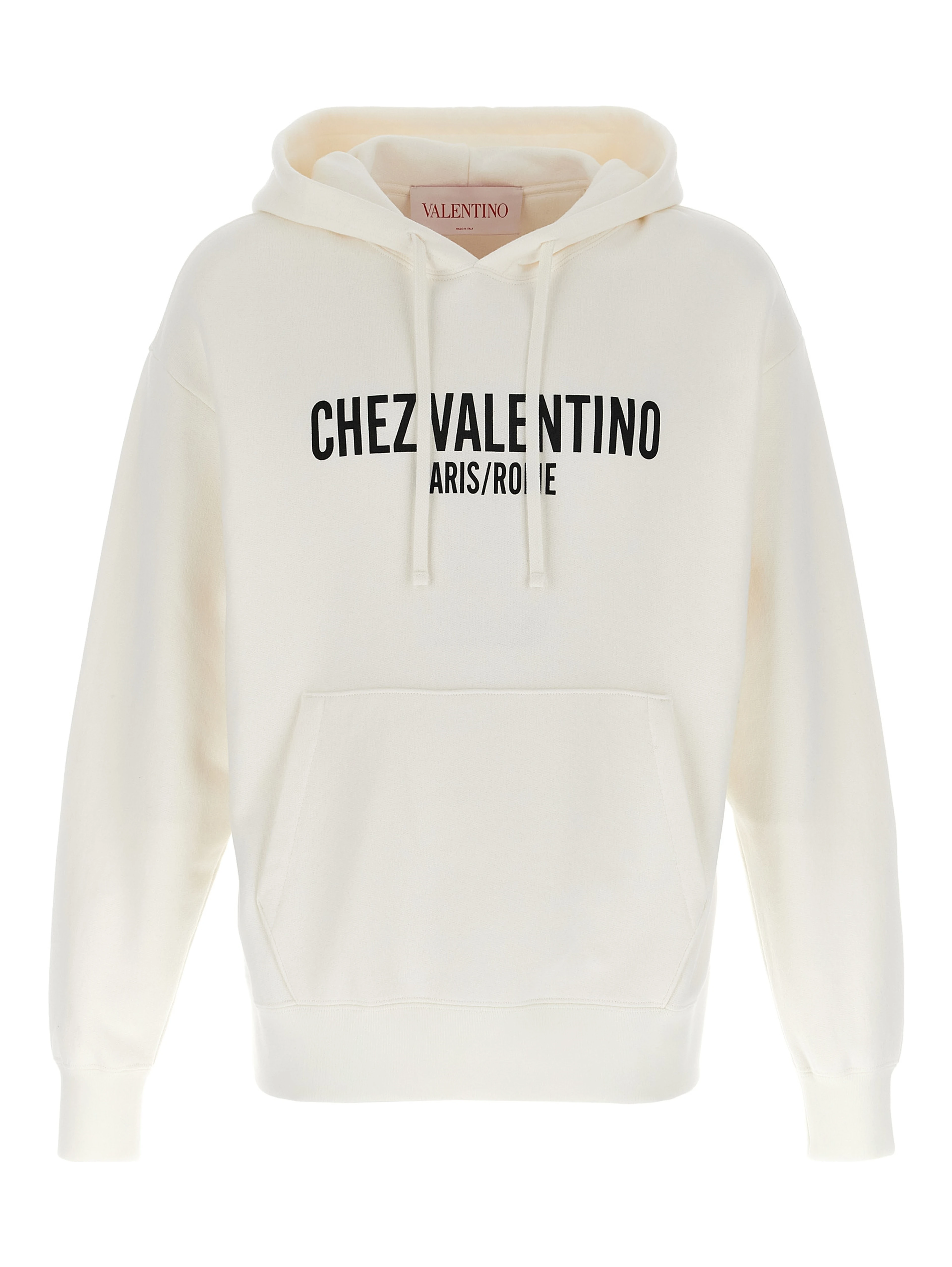 White Cotton Sweatshirt