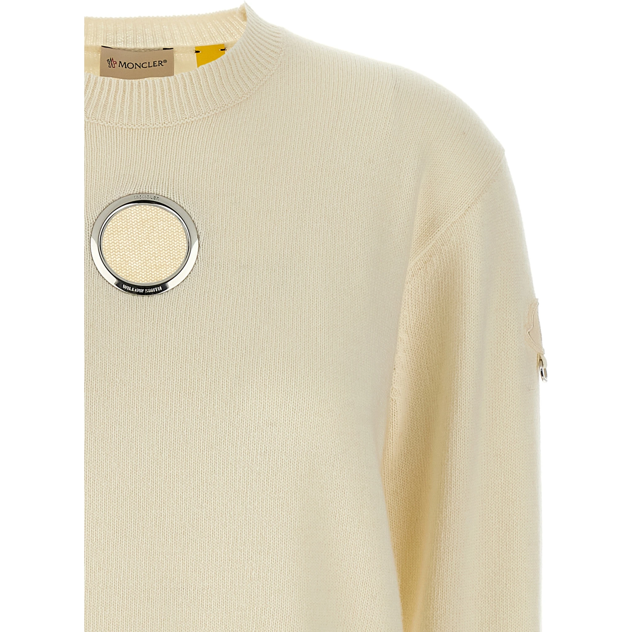 White Wool Cardigan