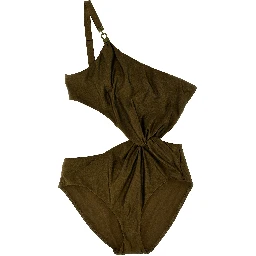Bicolor Polyamide One-Piece Swimsuit