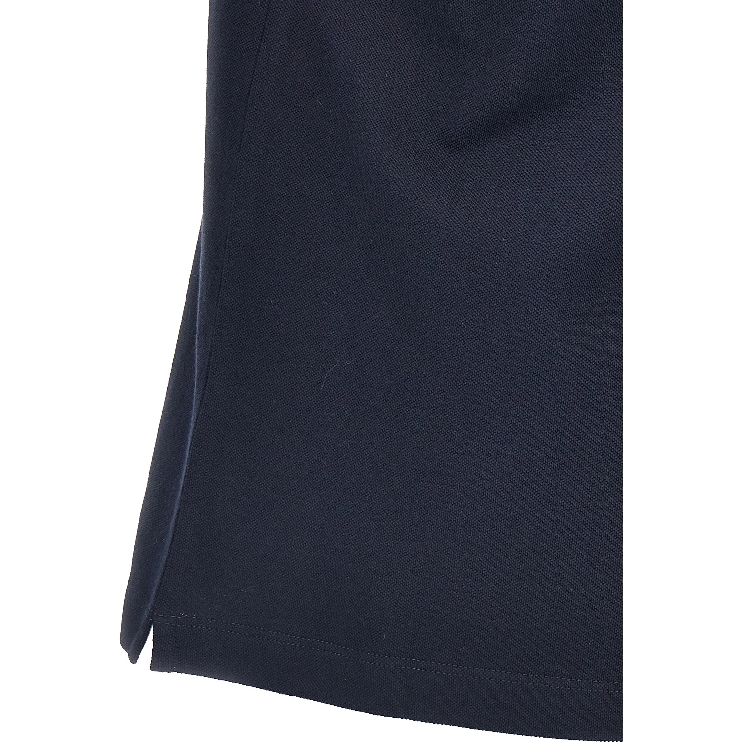 Blue Cotton Polo Shirt