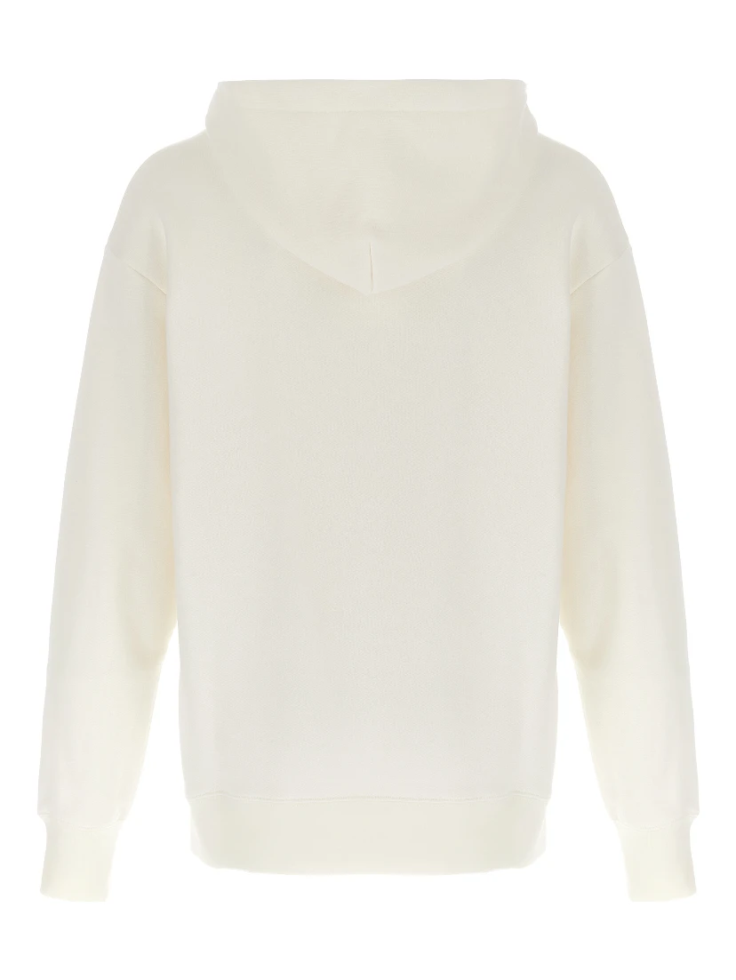 White Cotton Sweatshirt
