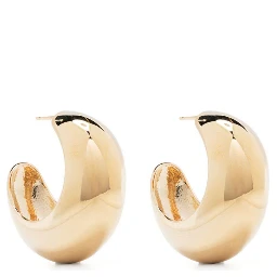 Gold Brass Earrings