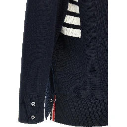 Blue Cotton Cardigan