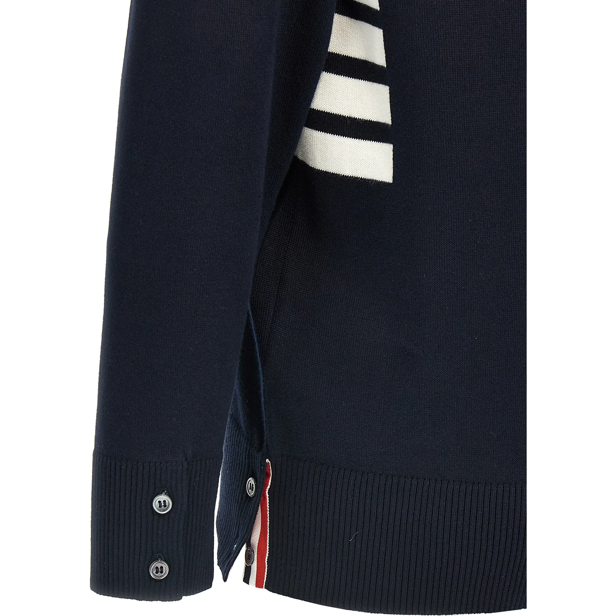 Blue Cotton Cardigan