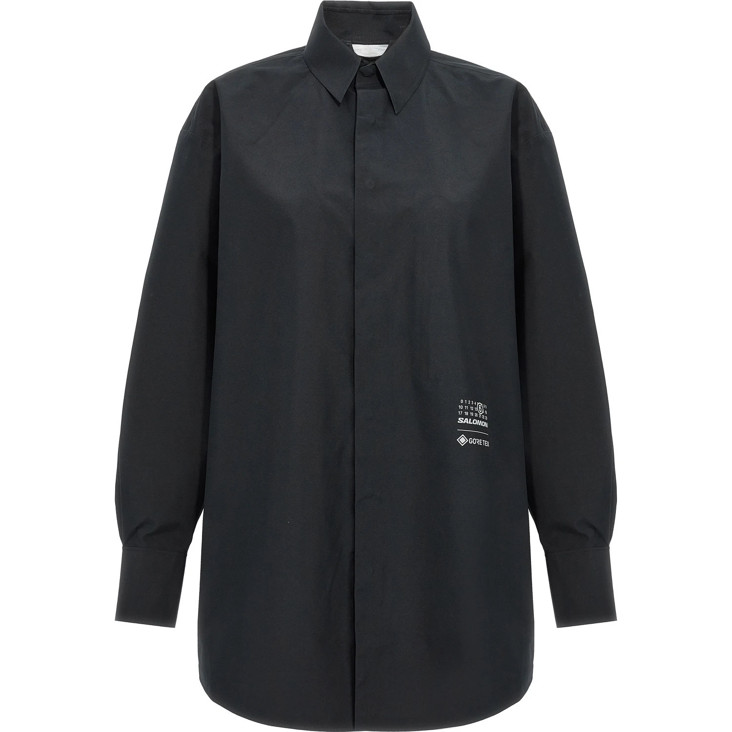 Black Polyester Blouse