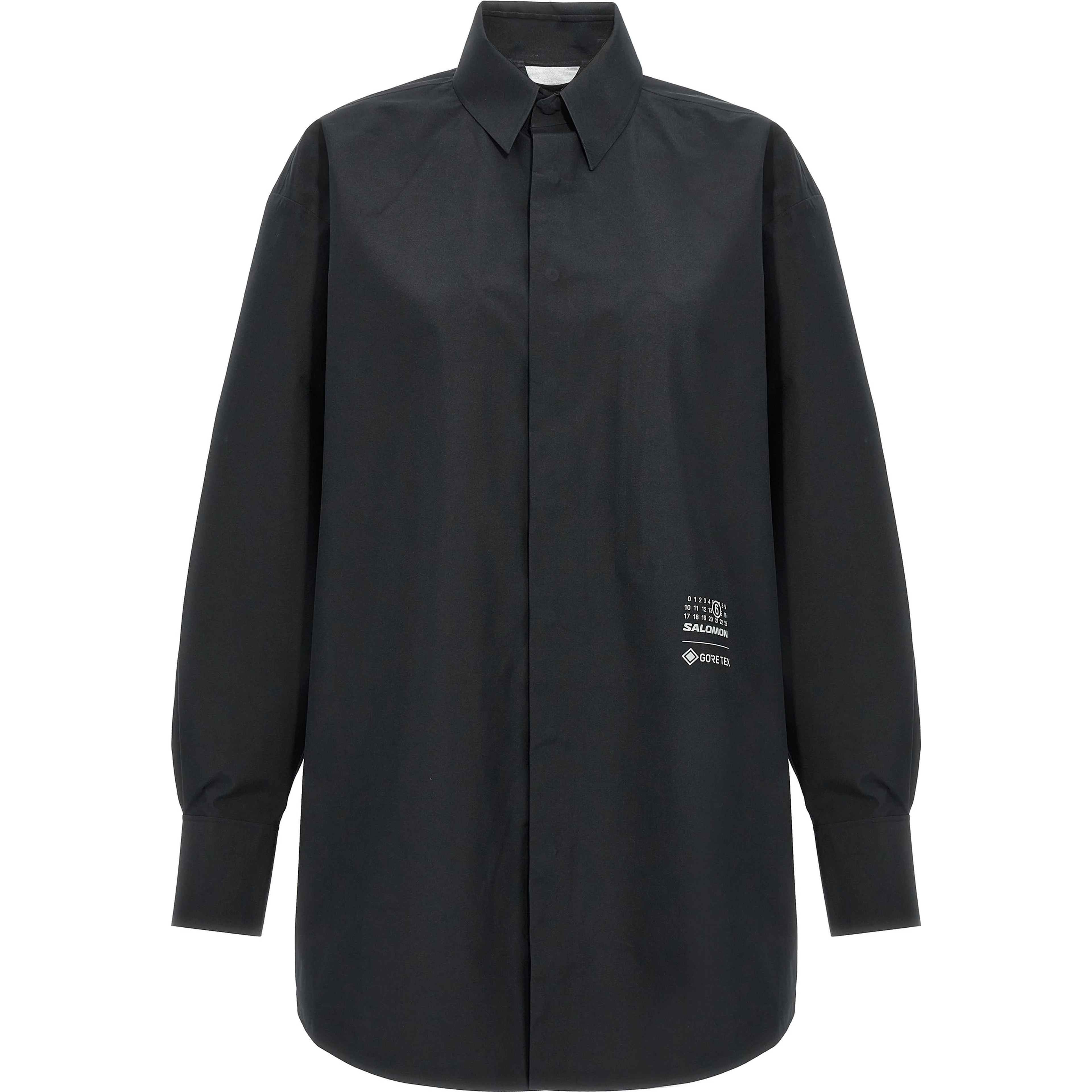 Black Polyester Blouse