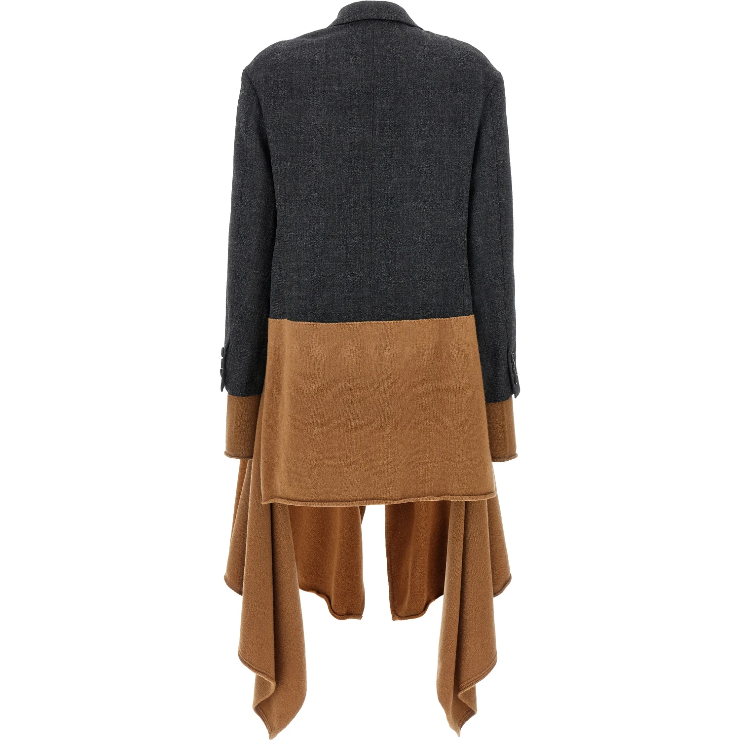 Multicolor Wool Coat