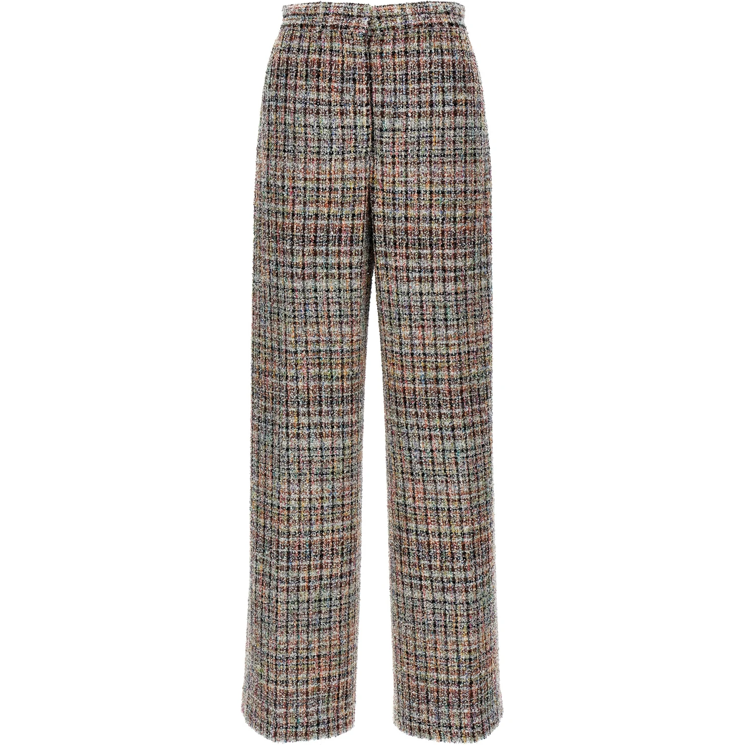 Multicolor Viscose Casual Pants