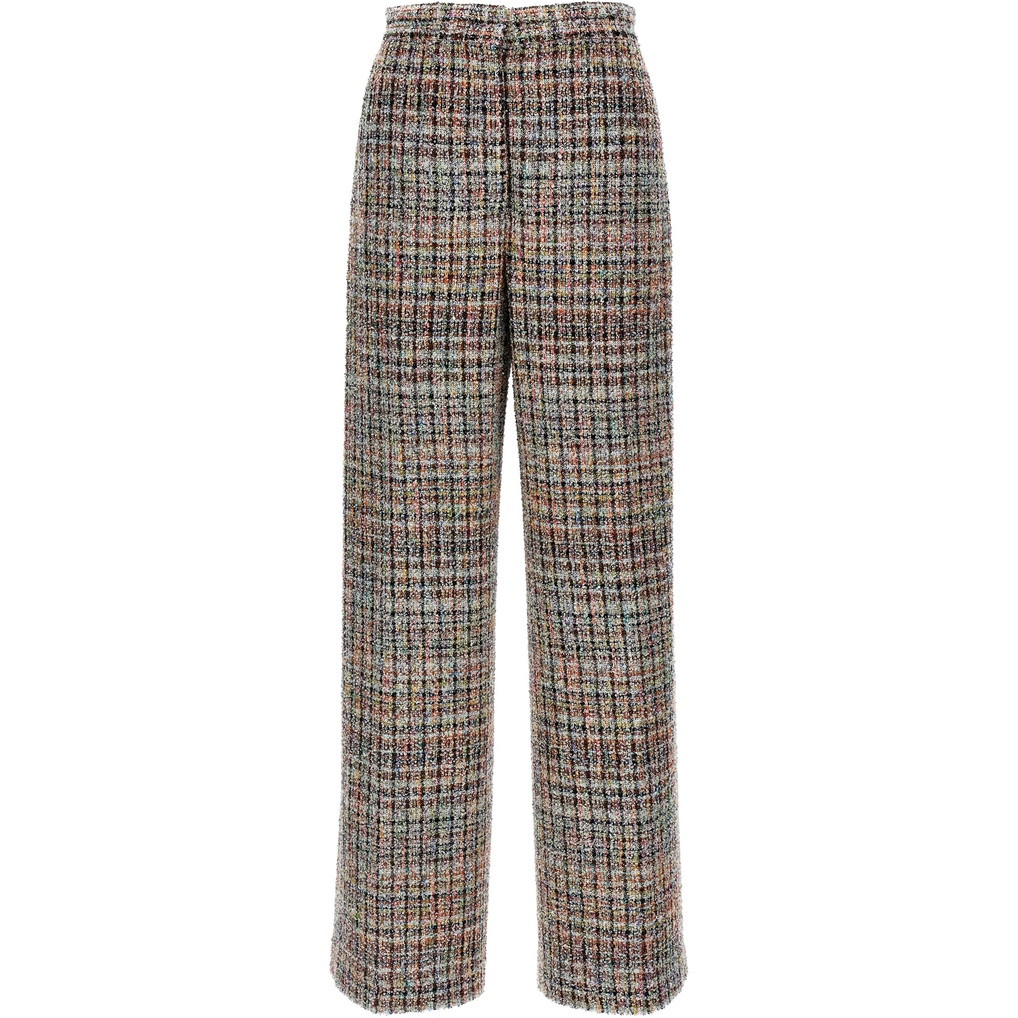 Multicolor Viscose Casual Pants