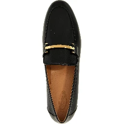Black Calfskin Slip-On Loafers
